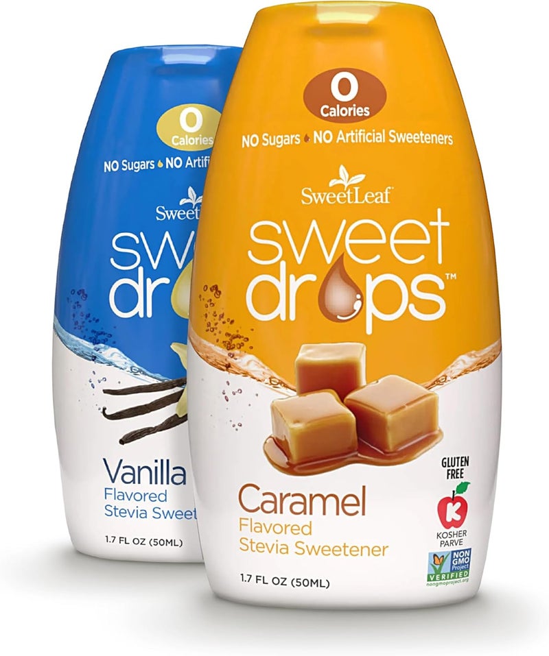 SweetLeaf Sweet Drops Vanilla and Caramel Bundle - Image 1